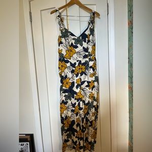 Floral Jumpsuit Size Medium